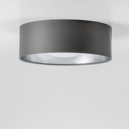 LED loftlampe LED/12W/230V Ø 32 cm grå/sølv