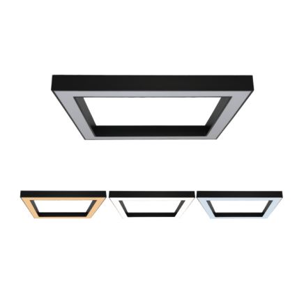 LED loftlampe LED/130W/230V 3000/4000/6500K 100x100 cm sort