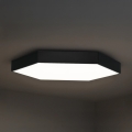 LED loftlampe LED/135W/230V 3000/4000/6500K Ø 80 cm sort