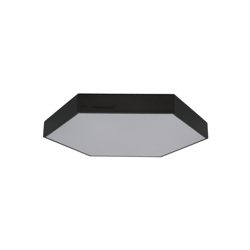 LED loftlampe LED/135W/230V 3000/4000/6500K Ø 80 cm sort