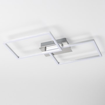 LED Loftlampe LED/17W/230V mat krom