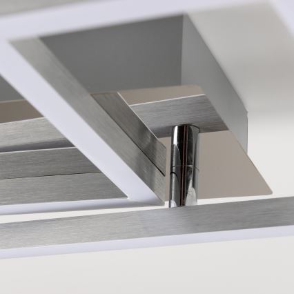 LED Loftlampe LED/17W/230V mat krom