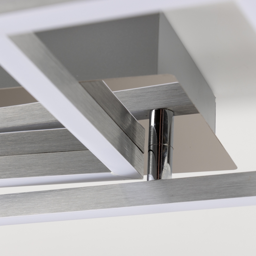 LED Loftlampe LED/17W/230V mat krom