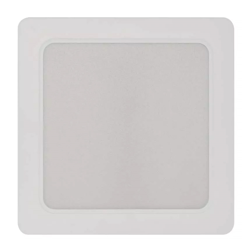 LED loftlampe LED/18W/230V 17x17 cm hvid