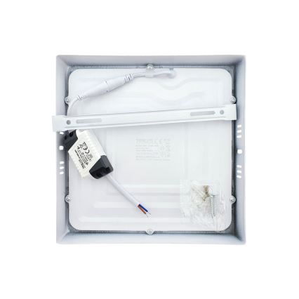 LED loftlampe LED/18W/230V 2700K 21x21 cm hvid