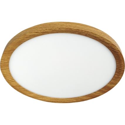 LED loftlampe LED/18W/230V 3000/4000/6500K Ø 23 cm beige