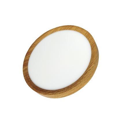 LED loftlampe LED/18W/230V 3000/4000/6500K Ø 23 cm beige
