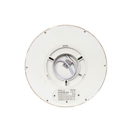 LED loftlampe LED/18W/230V 3000/4000/6500K Ø 23 cm beige