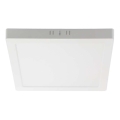 LED loftlampe LED/18W/230V 3000K 21,4x21,4 cm hvid