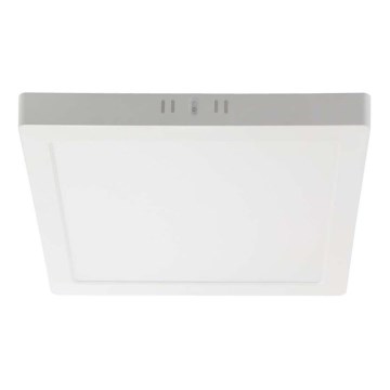 LED loftlampe LED/18W/230V 3000K 21,4x21,4 cm hvid