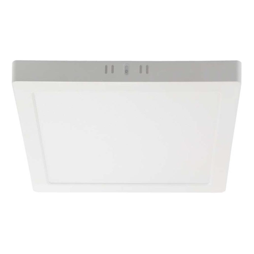 LED loftlampe LED/18W/230V 3000K 21,4x21,4 cm hvid