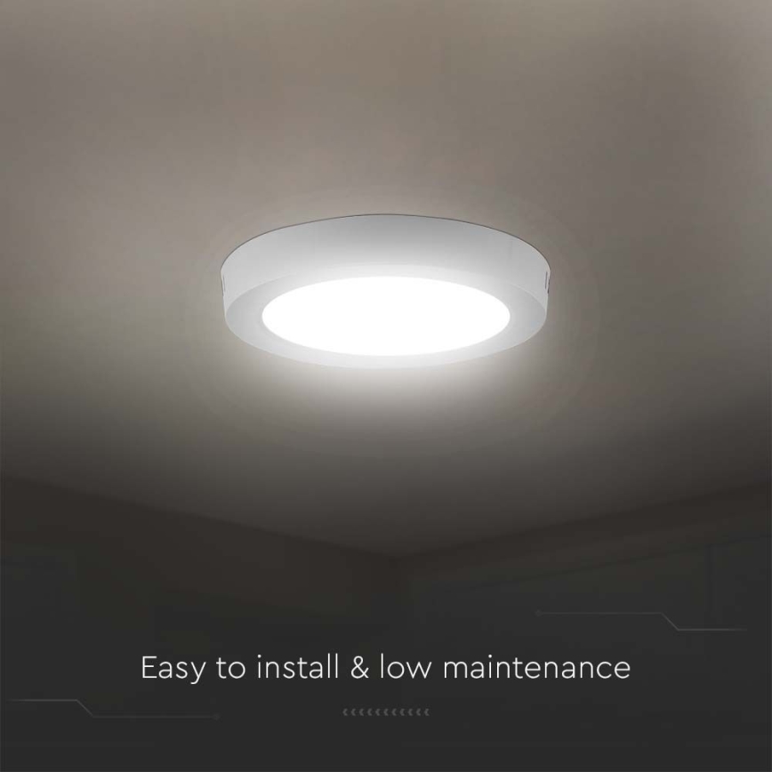 LED loftlampe LED/18W/230V 4000K