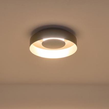 LED loftlampe LED/20W/230V 3000K sort