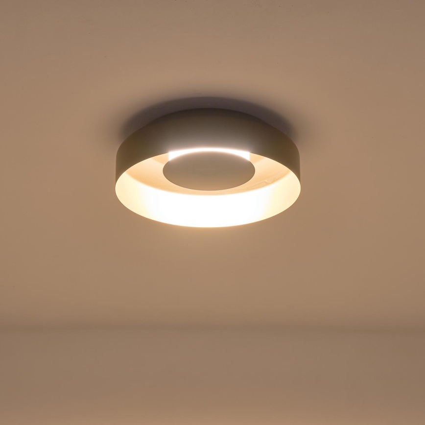 LED loftlampe LED/20W/230V 3000K sort