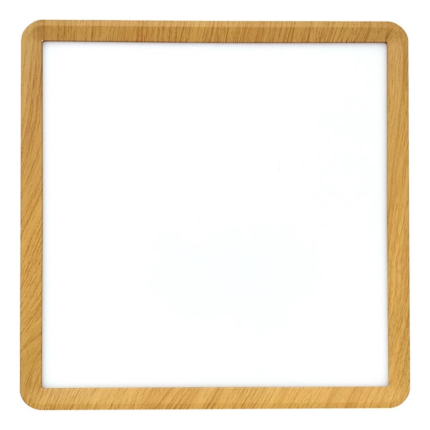 LED-loftlampe LED/24W/230V 3000/4000/6500K 30x30 cm beige