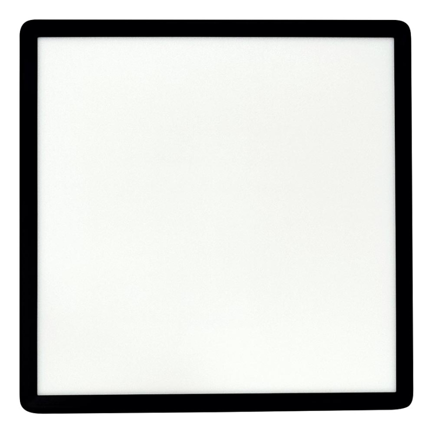 LED loftlampe LED/24W/230V 3000/4000/6500K 30x30 cm sort