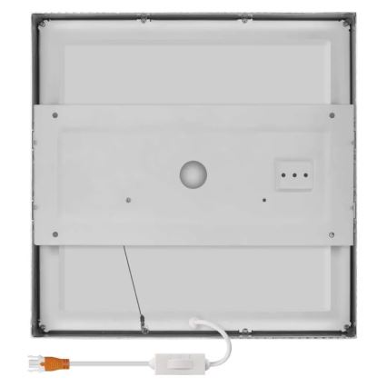 LED loftlampe NEXXO LED/28,5W/230V 3000/3500/4000K 30x30 cm mat krom