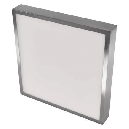 LED loftlampe NEXXO LED/28,5W/230V 3000/3500/4000K 30x30 cm mat krom