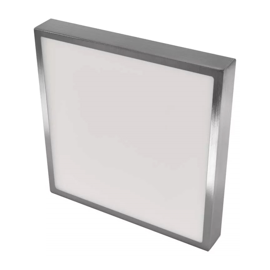 LED loftlampe NEXXO LED/28,5W/230V 3000/3500/4000K 30x30 cm mat krom