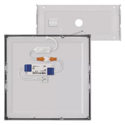 LED loftlampe NEXXO LED/28,5W/230V 3000/3500/4000K 30x30 cm mat krom