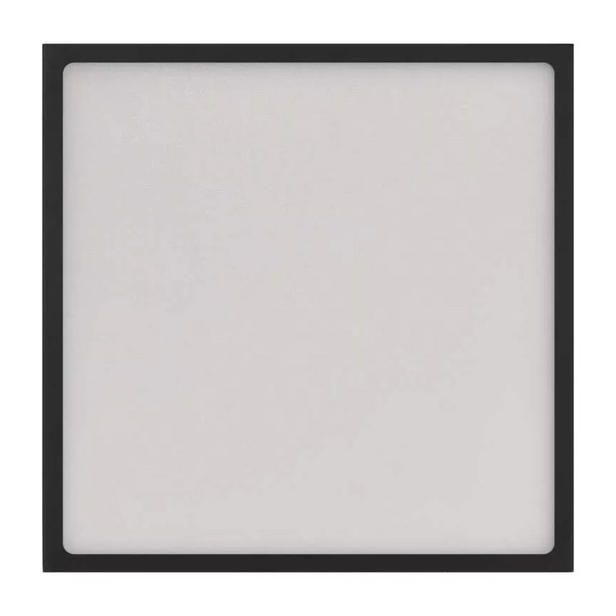 LED loftlampe NEXXO LED/28,5W/230V 3000/3500/4000K 30x30 cm sort