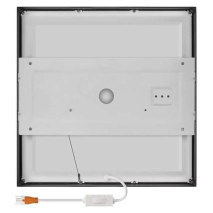 LED loftlampe NEXXO LED/28,5W/230V 3000/3500/4000K 30x30 cm sort