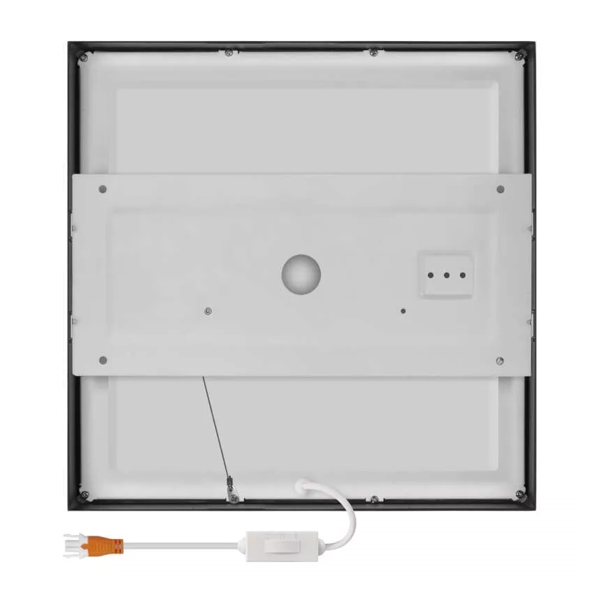 LED loftlampe NEXXO LED/28,5W/230V 3000/3500/4000K 30x30 cm sort