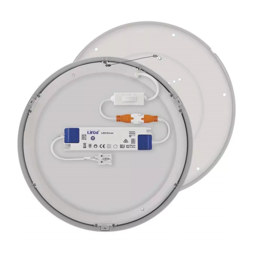 LED loftlampe NEXXO LED/28,5W/230V 3000/3500/4000K diam. 30 cm hvid