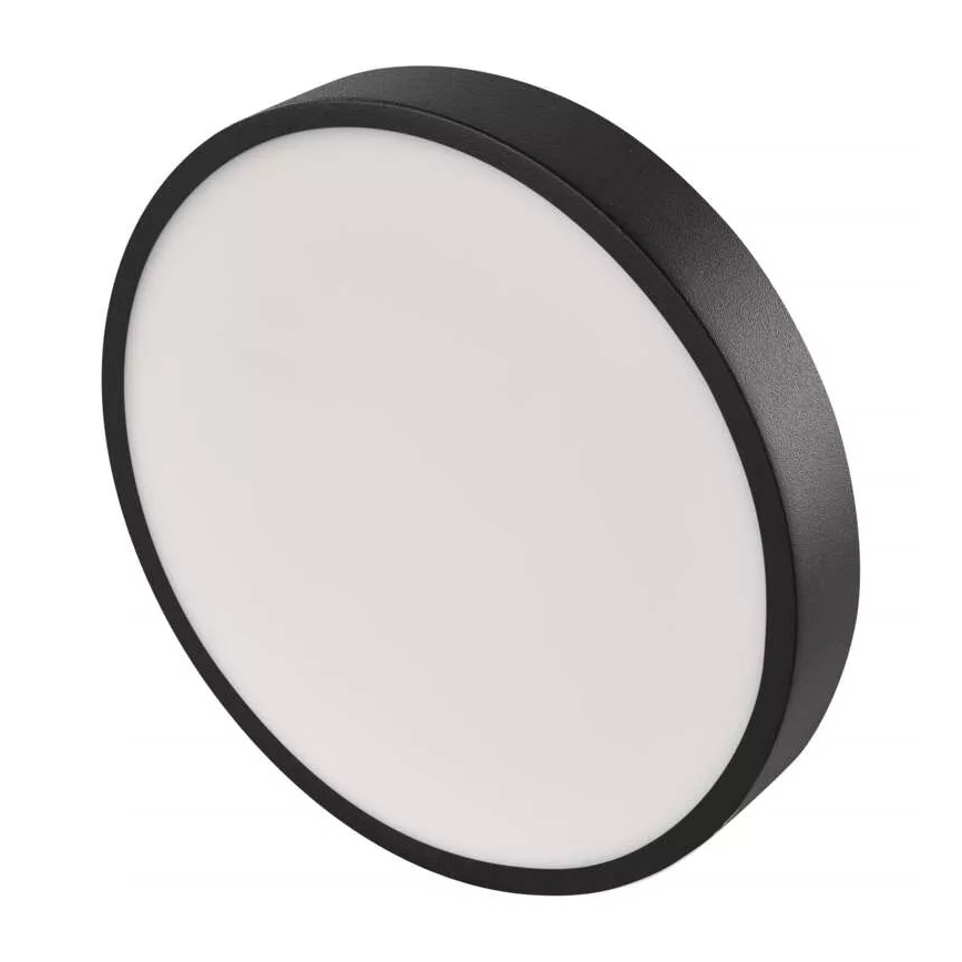 LED loftlampe NEXXO LED/28,5W/230V 3000/3500/4000K diam. 30 cm sort