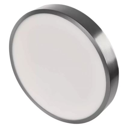 LED loftlampe NEXXO LED/28,5W/230V 3000/3500/4000K diameter 30 cm skinnende krom