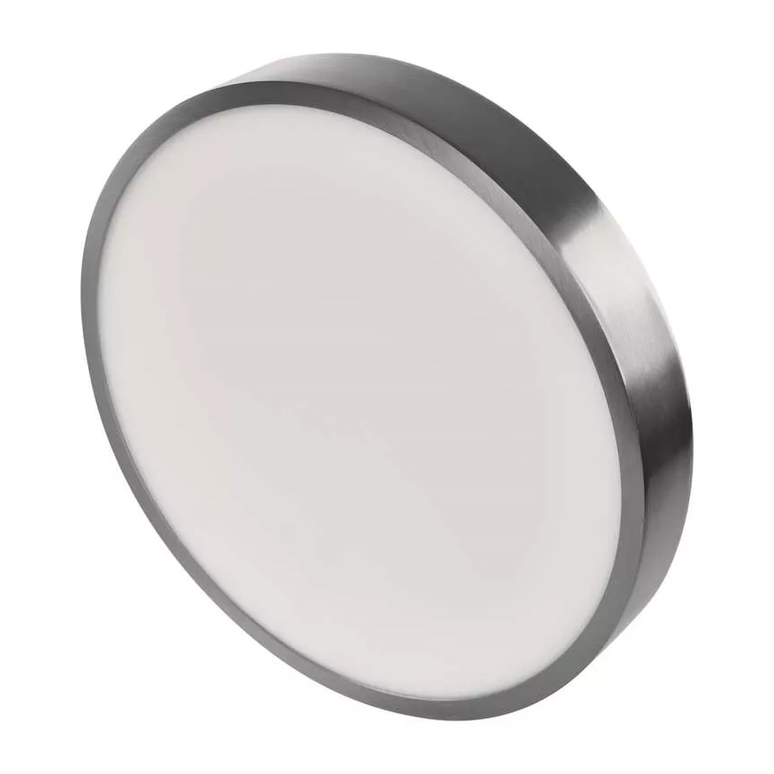 LED loftlampe NEXXO LED/28,5W/230V 3000/3500/4000K diameter 30 cm skinnende krom