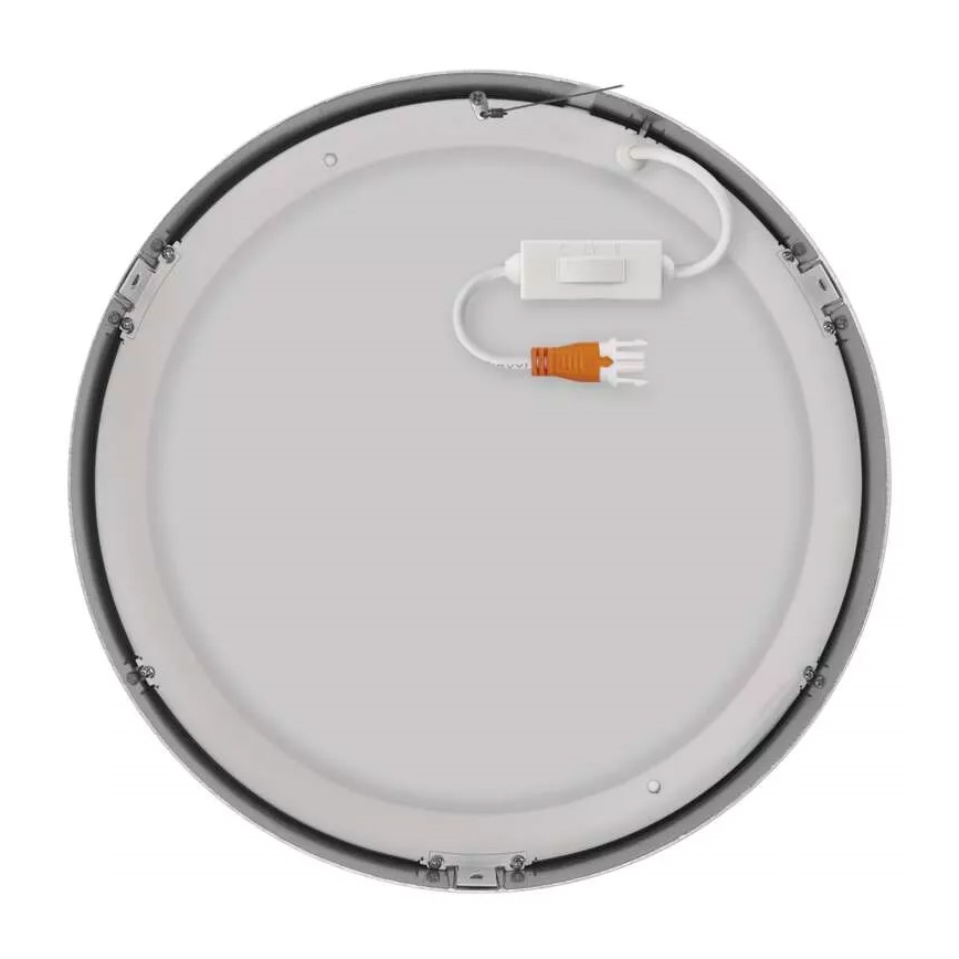 LED loftlampe NEXXO LED/28,5W/230V 3000/3500/4000K diameter 30 cm skinnende krom
