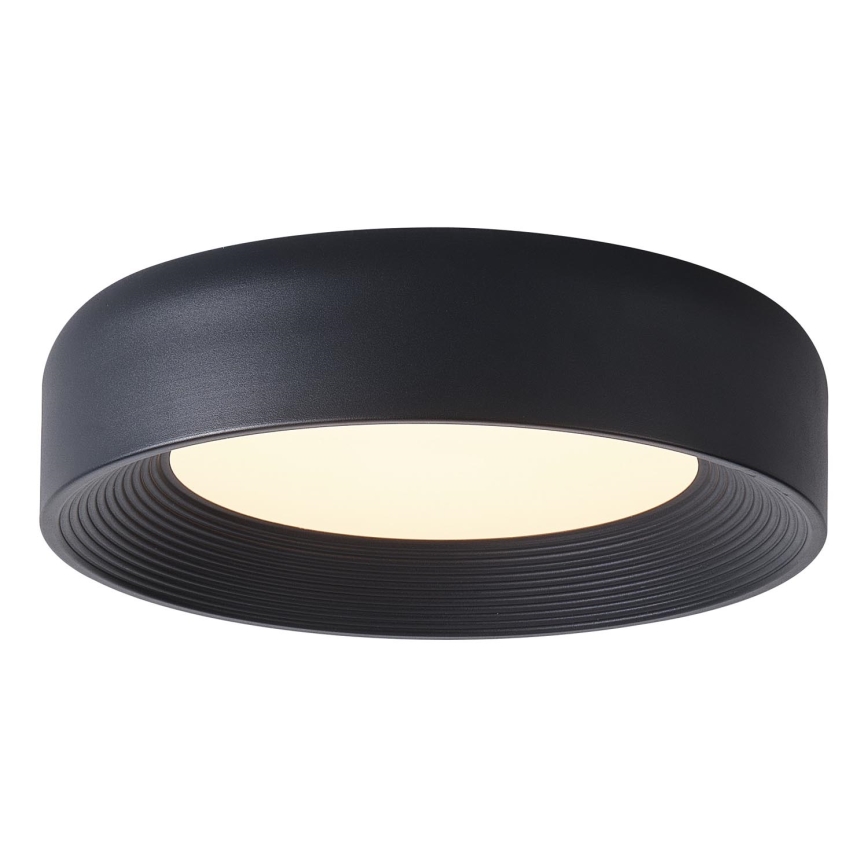 LED loftlampe LED/30W/230V 3000K sort diameter 40 cm