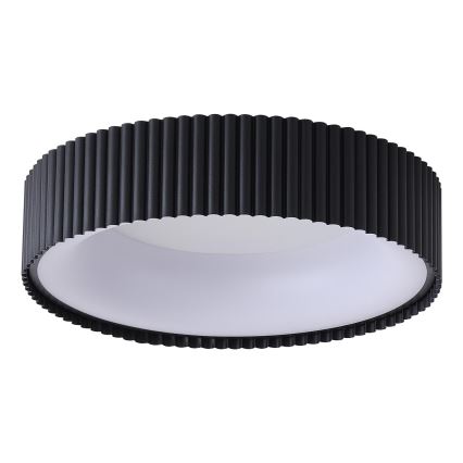 LED loftlampe LED/30W/230V 3000K sort diameter 46 cm