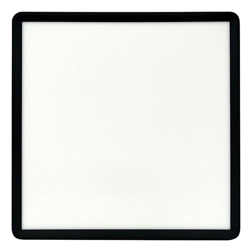 LED loftlampe LED/32W/230V 3000/4000/6500K 40x40 cm sort