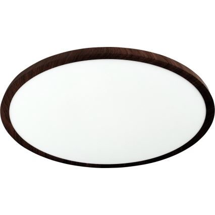 LED loftlampe LED/32W/230V 3000/4000/6500K Ø 40 cm brun