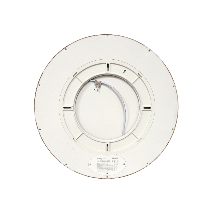 LED loftlampe LED/32W/230V 3000/4000/6500K Ø 40 cm brun