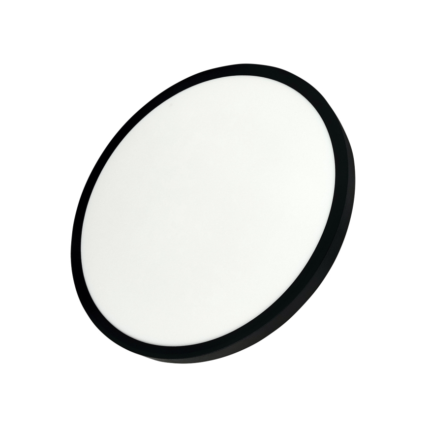 LED loftlampe LED/32W/230V 3000/4000/6500K Ø 40 cm sort