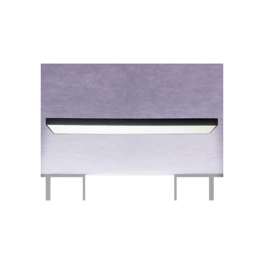 LED loftlampe LED/32W/230V 4000K 120x13 cm sort