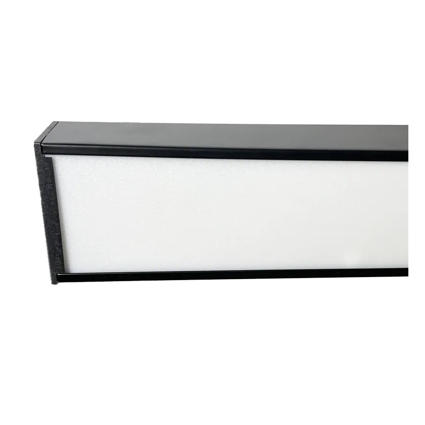 LED loftlampe LED/32W/230V 4000K 120x13 cm sort