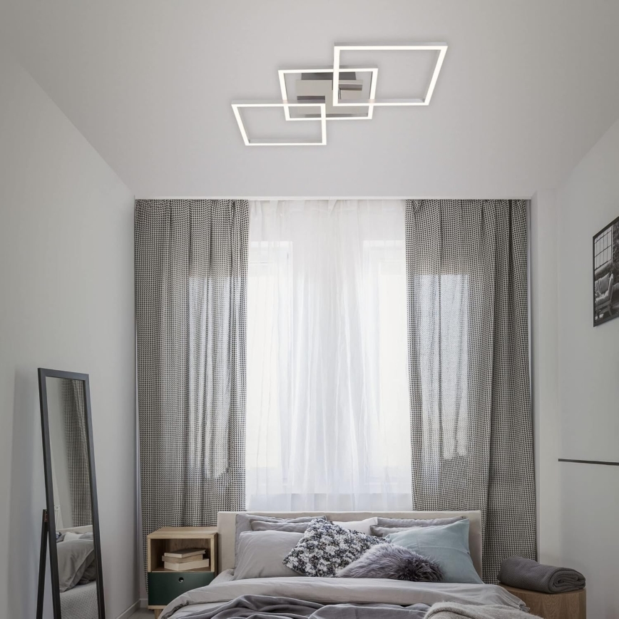 LED-loftlampe LED/33W/230V 3000K mat krom