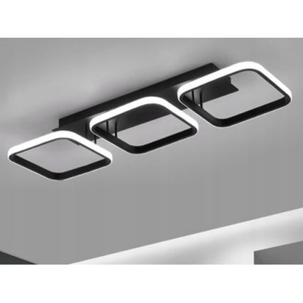 LED loftlampe LED/33W/230V sort