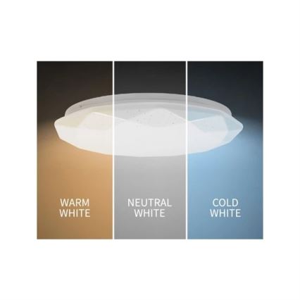 LED loftlampe LED/36W/230V 3000/4000/6000K Ø 49 cm