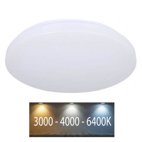 LED loftlampe LED/36W/230V diam. 48 cm 3000/4000/6400K mælkehvid