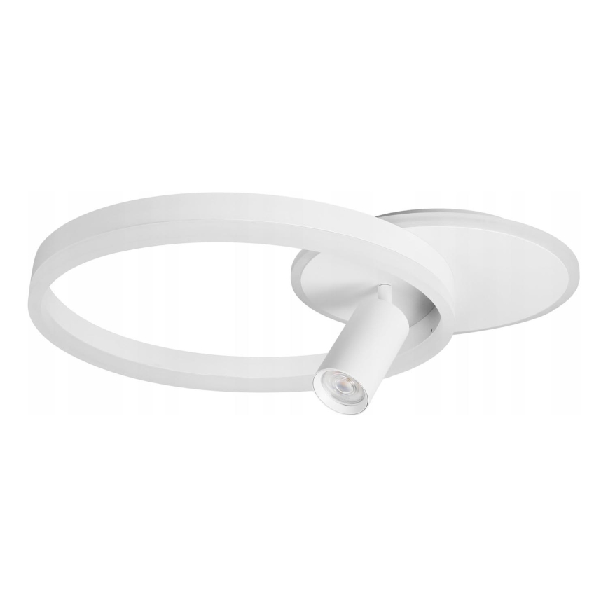 LED loftlampe LED/38W/230V + 1xGU10/30W hvid