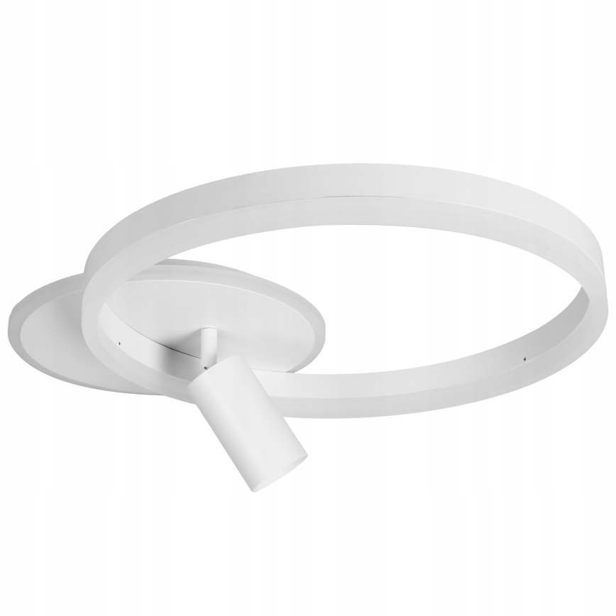 LED loftlampe LED/38W/230V + 1xGU10/30W hvid