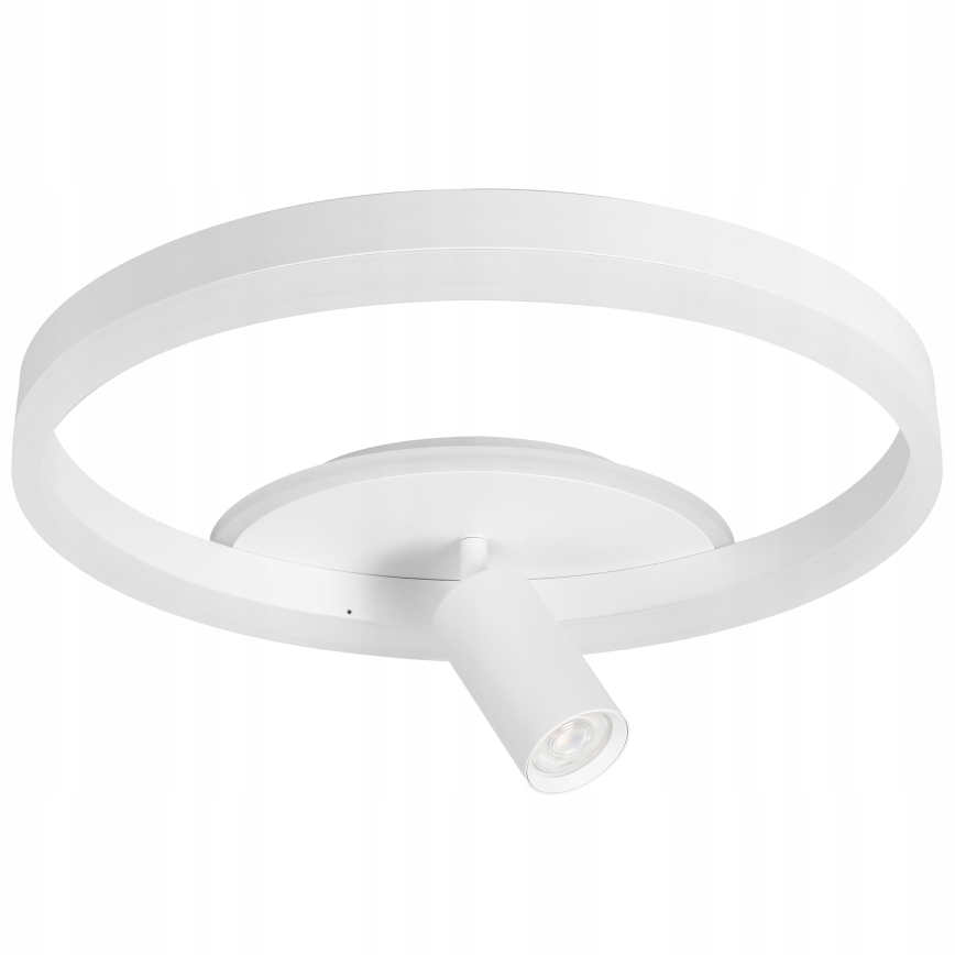LED loftlampe LED/38W/230V + 1xGU10/30W hvid