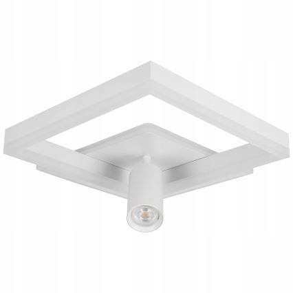 LED loftlampe LED/38W/230V + 1xGU10/30W hvid