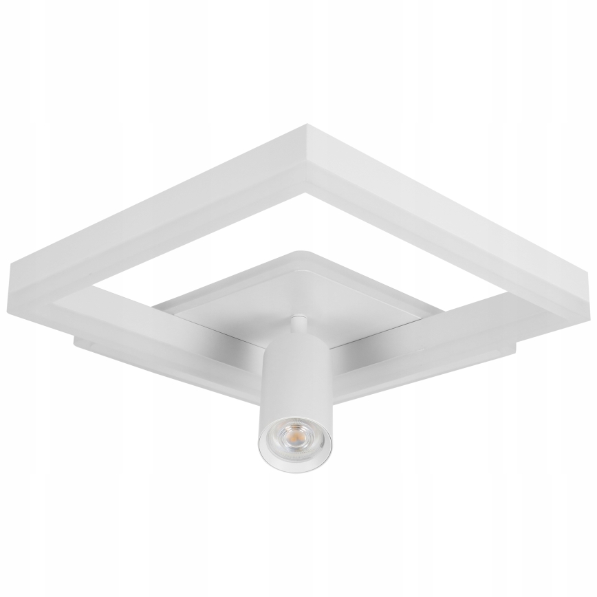 LED loftlampe LED/38W/230V + 1xGU10/30W hvid