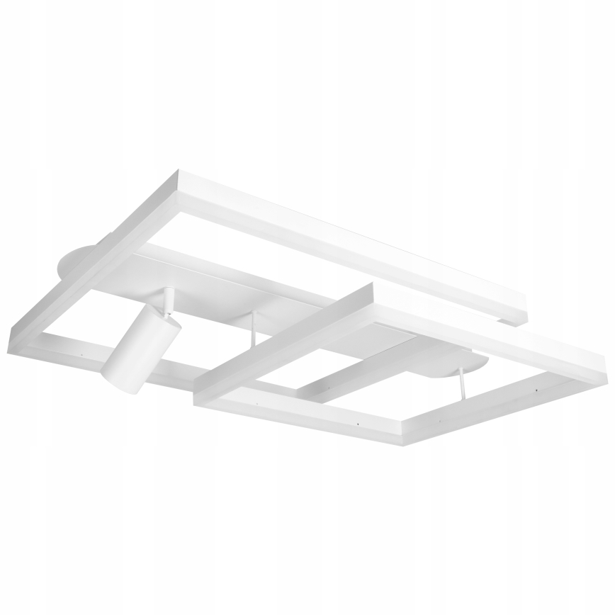 LED loftlampe LED/38W/230V + 1xGU10/30W hvid